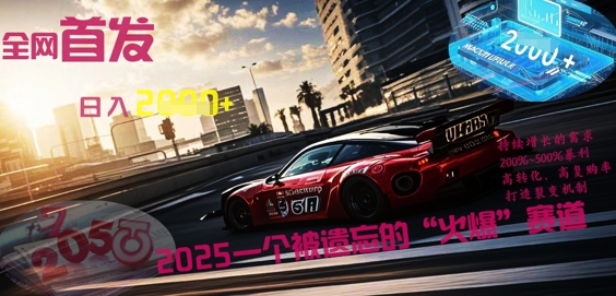 全网首发：2025一个被遗忘的“火爆”赛道轻松日入多张-智汇榜