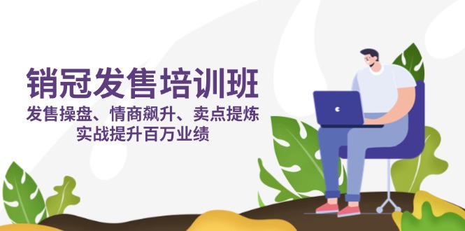 （14203期）销冠 发售培训班：发售 操盘+情商 飙升+卖点 提炼，实战提升百万业绩-智汇榜